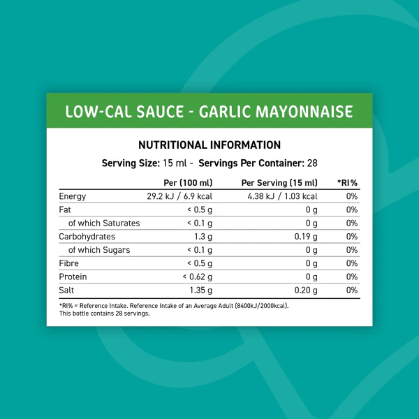 Applied Nutrition - Low-Cal Sauce, 425ml - Image 13
