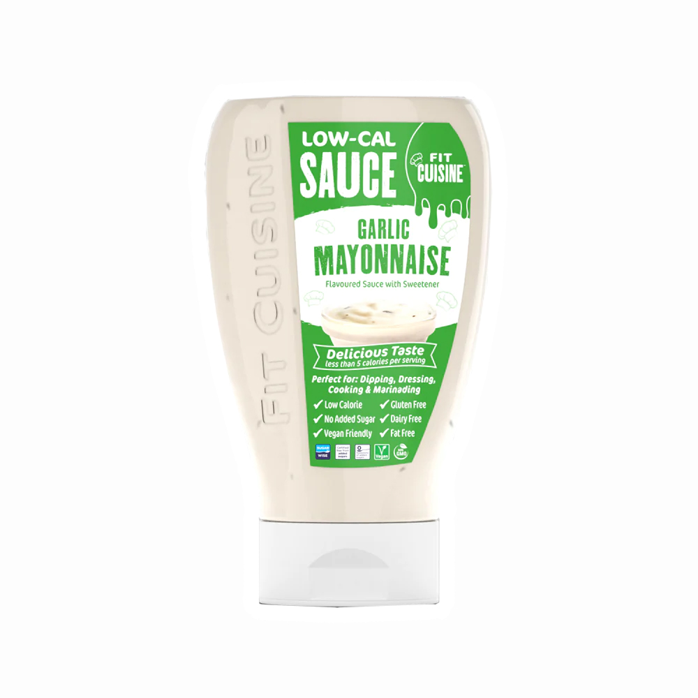 Applied Nutrition – Low-Cal Sauce, 425ml - Garlic Mayonnaise