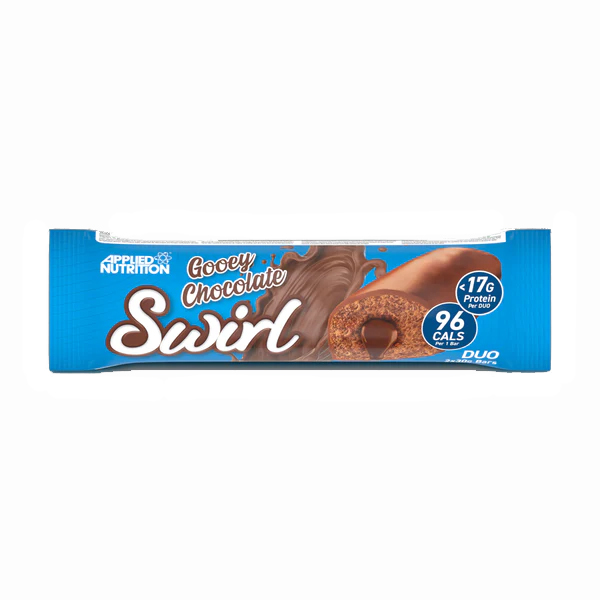Applied Nutrition – Swirl Duo Bar, 60g - Gooey Chocolate