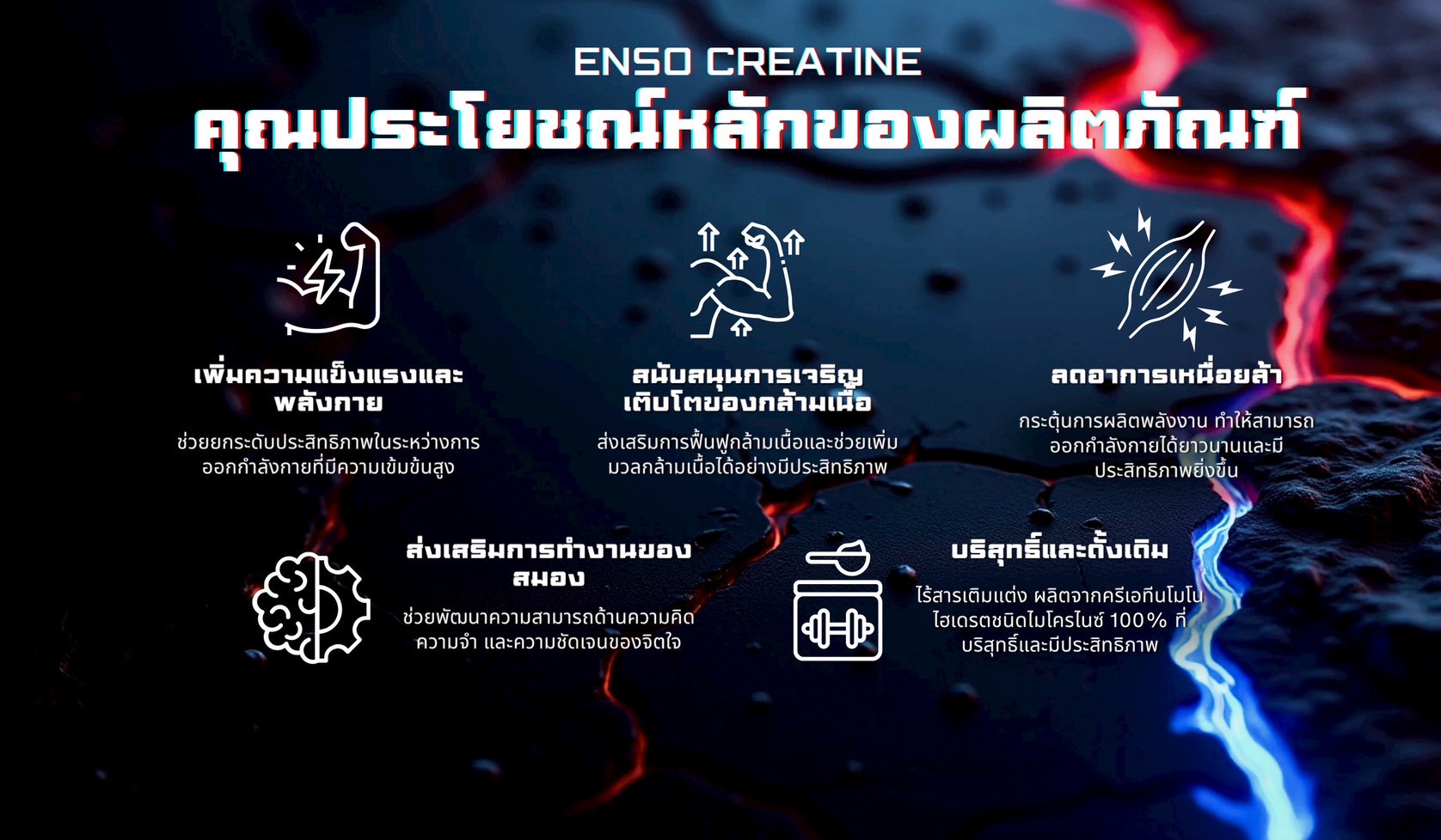 Enso - Creatine monohydrate, 300g