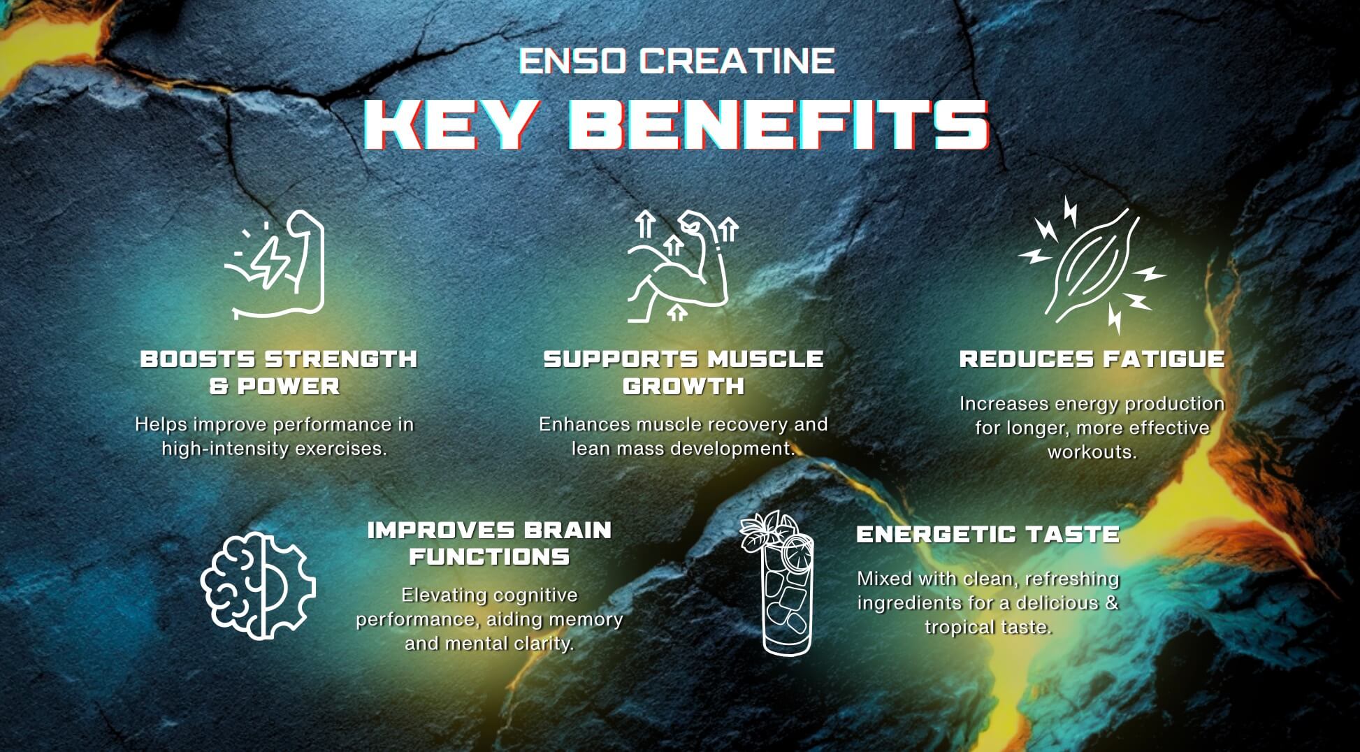 Enso - Creatine monohydrate - flavored, 300g - Image 4
